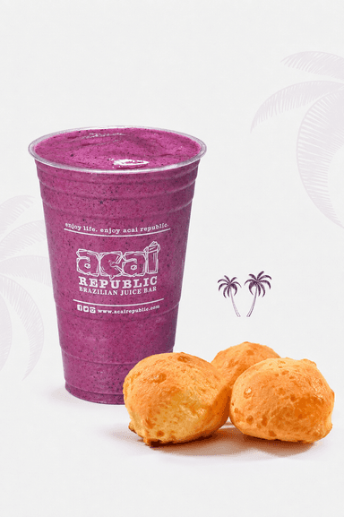 Smoothie Combo - Any regular smoothie + your favorite Brazilian pastry.
