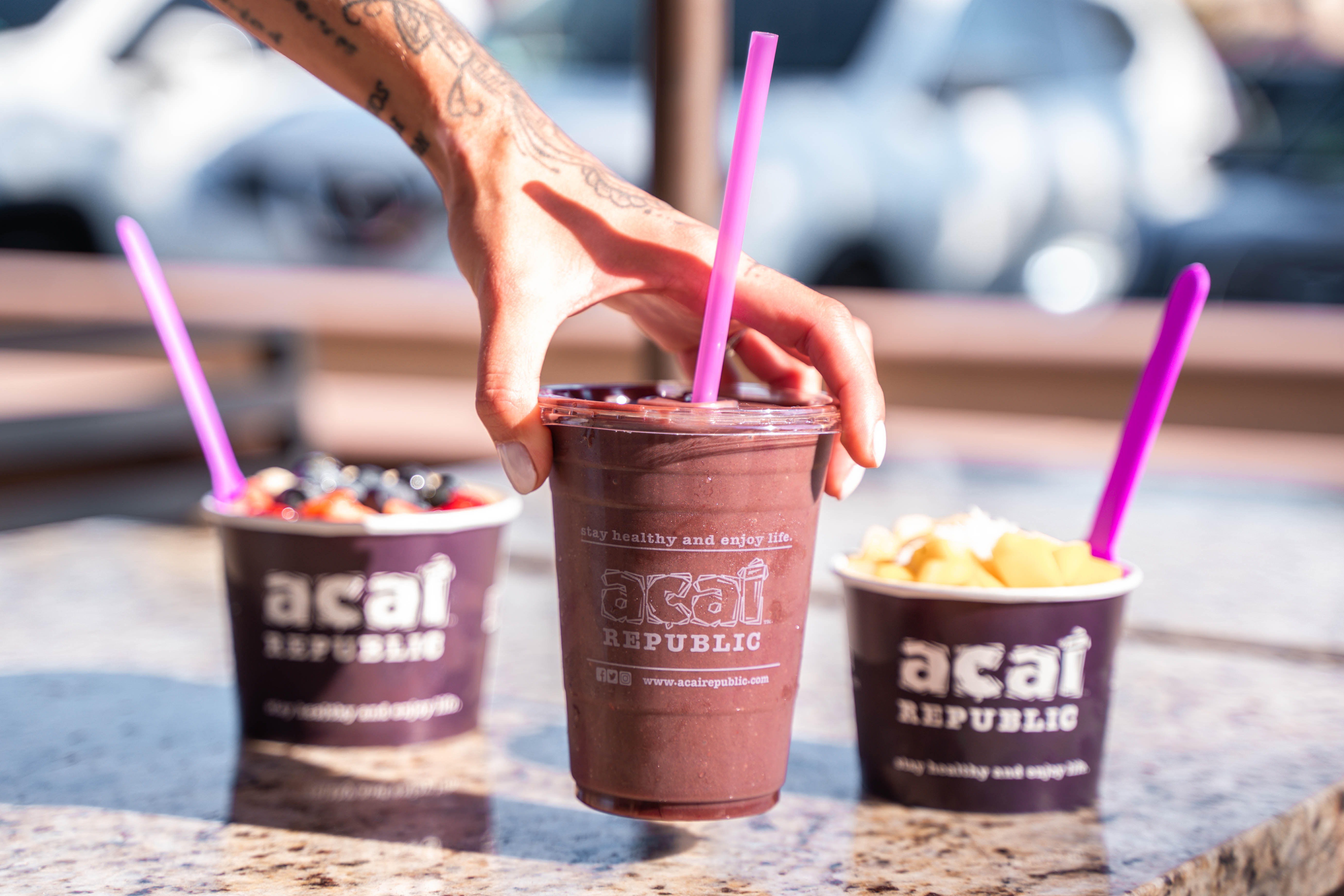 Açaí Republic smoothies and bowls